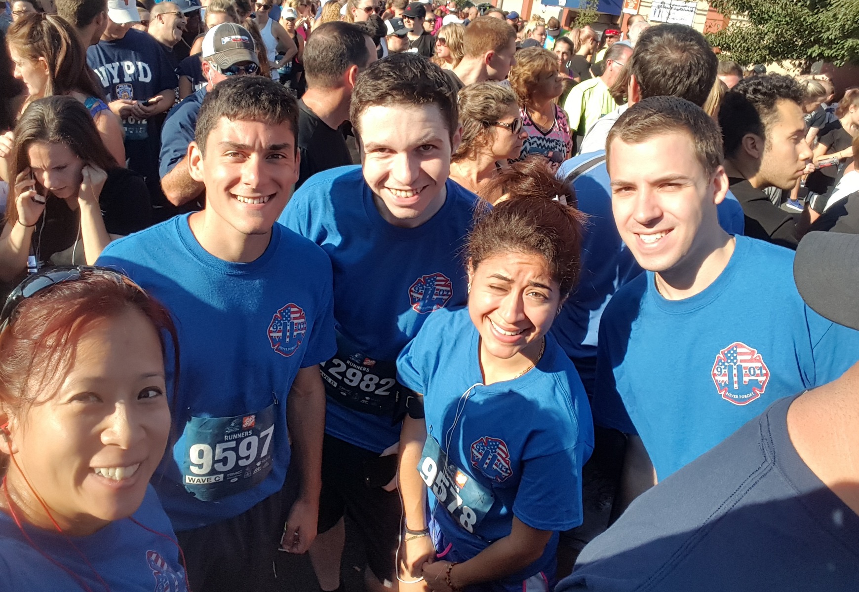 STV Employees at the Tunnel to Towers 5K Run