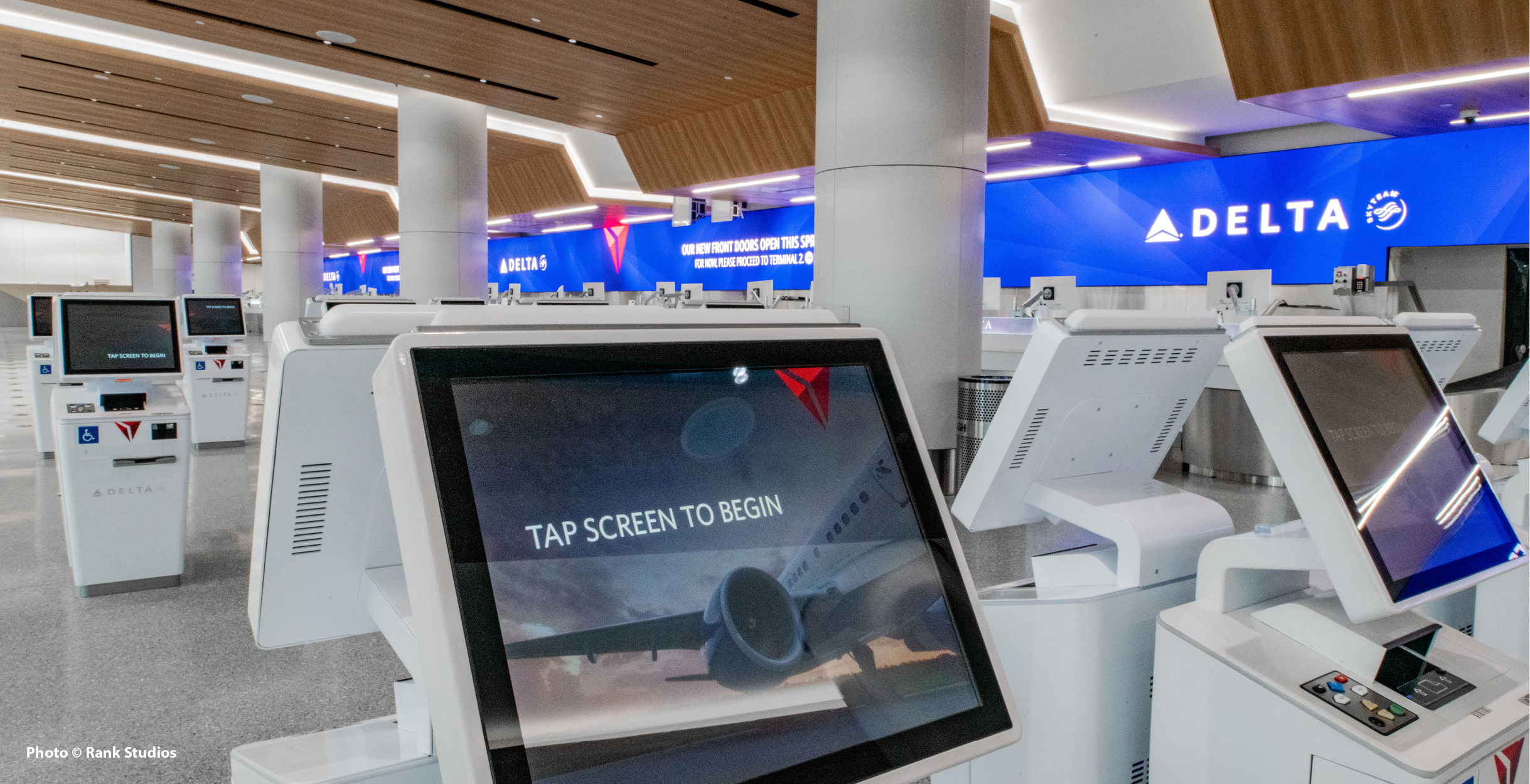 Passenger check-in terminals