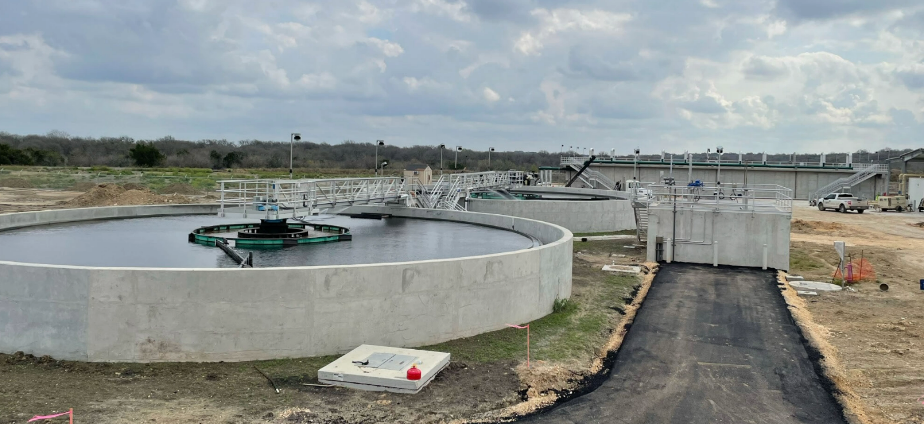 Wastewater treatment plant in Texas