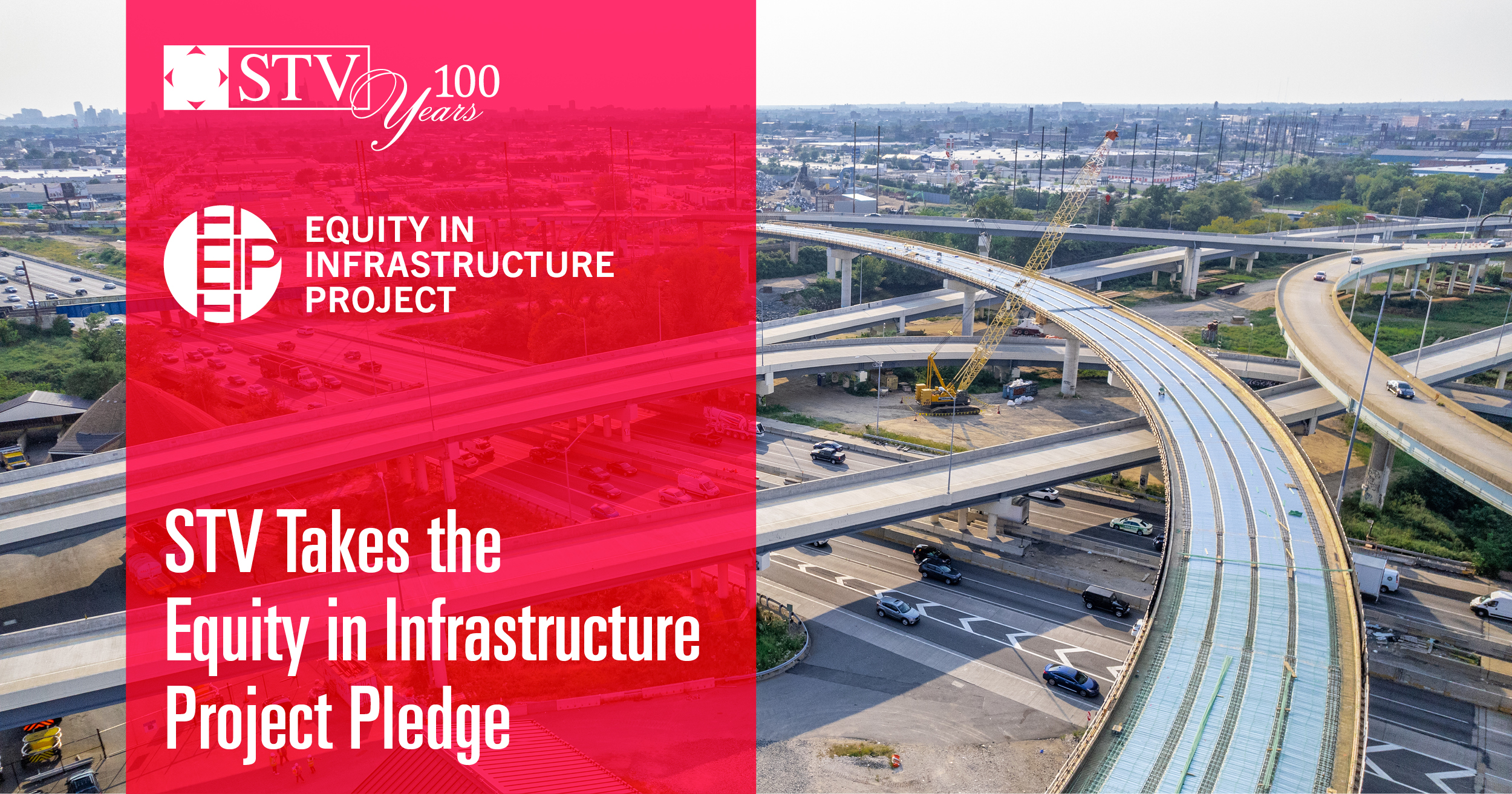 STV signs the Equity in Infrastructure Pledge