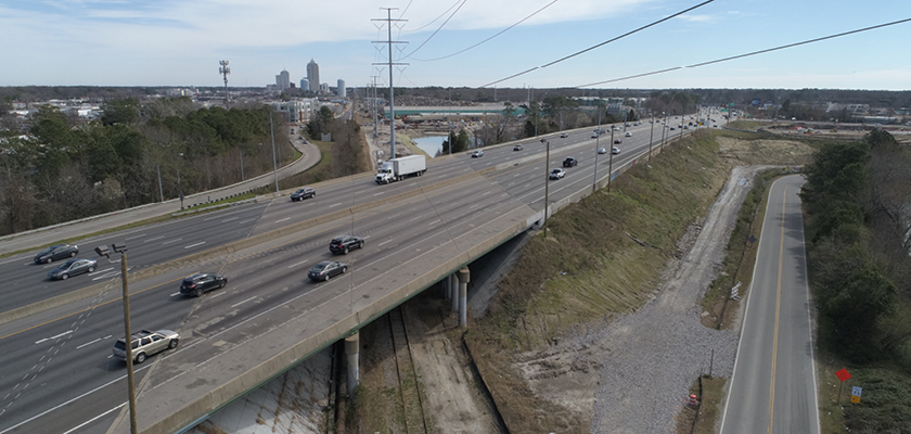 view of highway