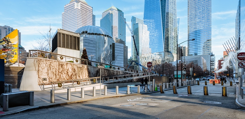 The World Trade Center Vehicular Security Center and Tour Bus Parking Facility