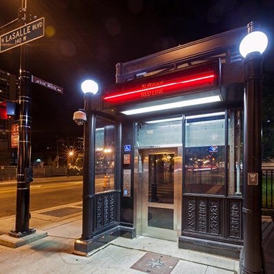 CTA Red Line entrance