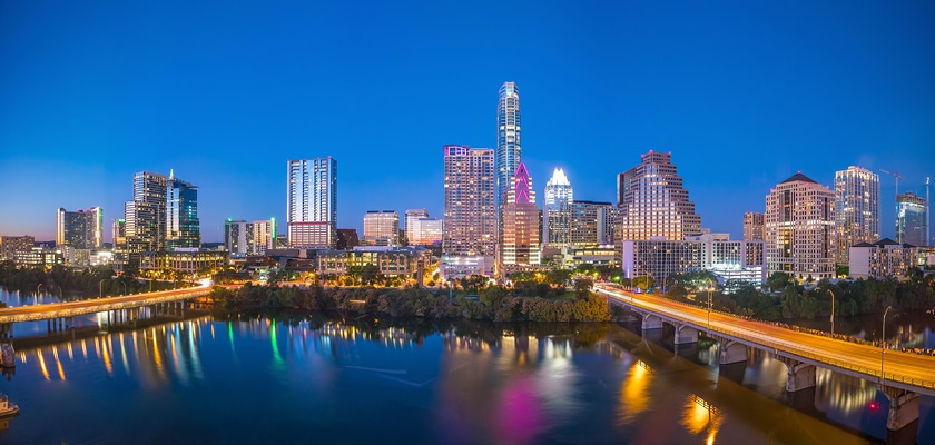 Austin City Skyline