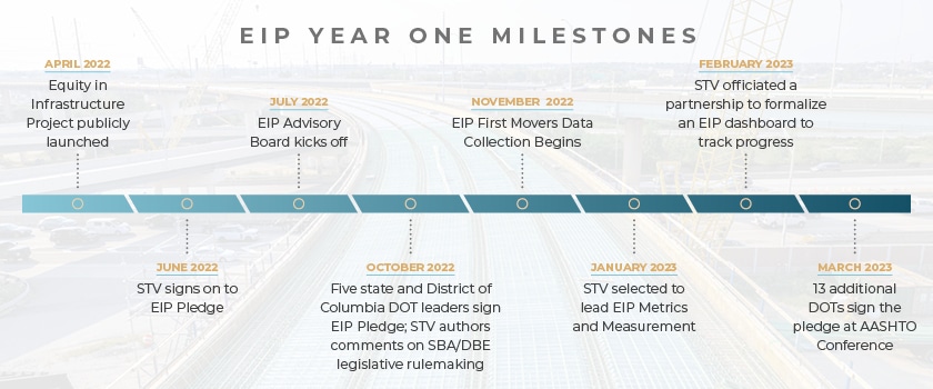 EIP Year One Milestones