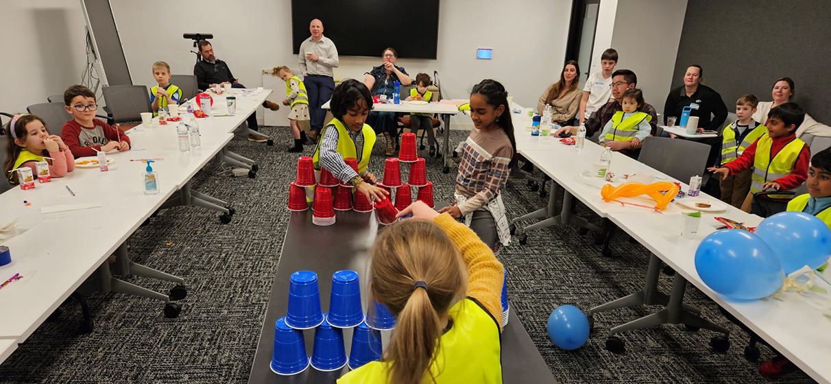 Owings Mills Team Hosts Activity-Packed Day for Future Engineers