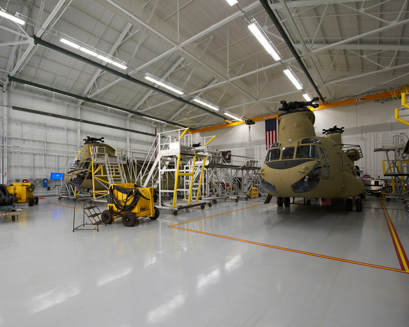Boeing Center South, Chinook H-47 Focus Factory Conversion Program