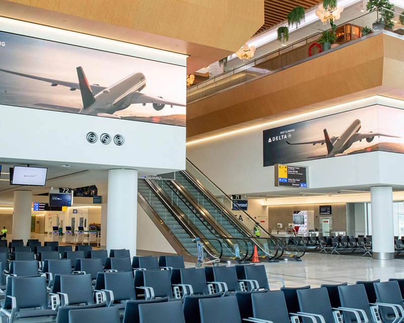 Delta Air Lines Terminal C at LaGuardia Airport