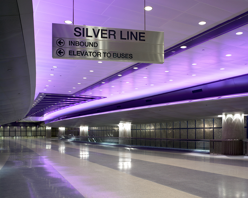Silver Line Courthouse Station and Tunnel
