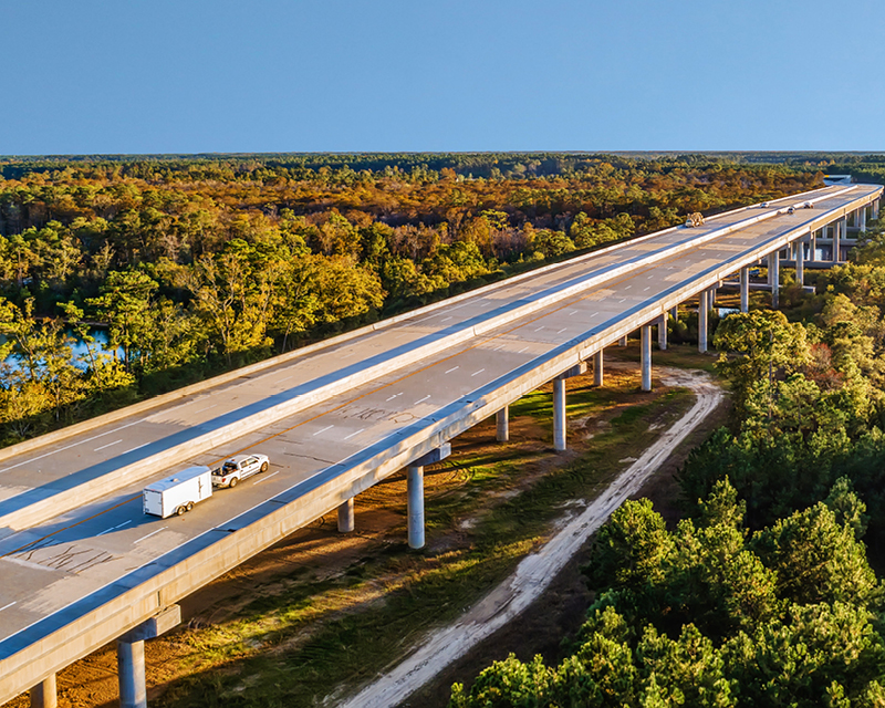 Carolina Bays Parkway Over Atlantic Intracoastal Waterway