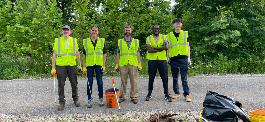 STV staff cleaning up Pittsburgh