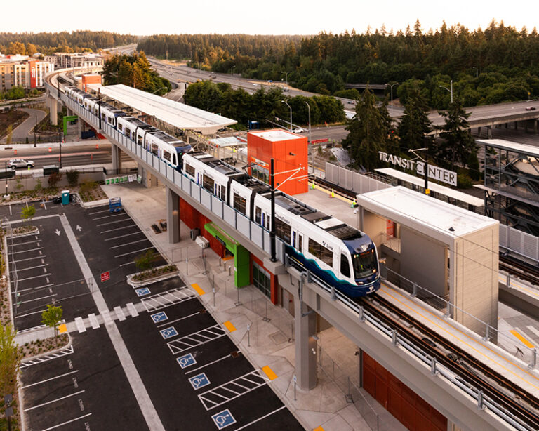 The new Mountlake Terrace Station