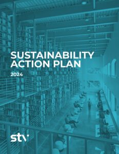 STV's Sustainability Action Plan 2024 - Cover