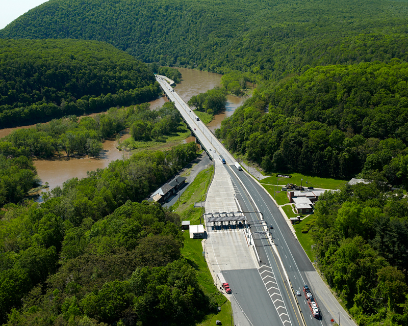 I-80 Delaware Water Gap Toll Plaza