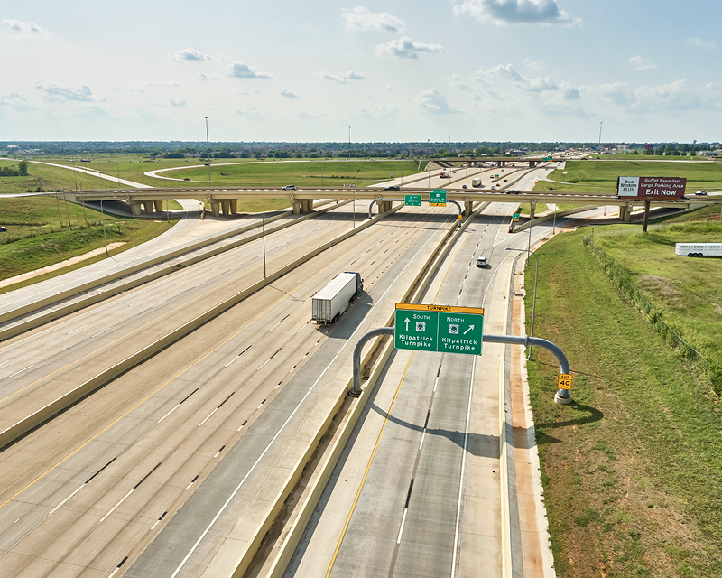 John Kilpatrick Turnpike Southwest Loop