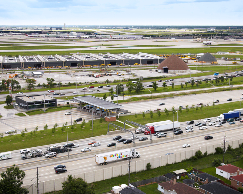 Tri-State Tollway Open Road Tolling Plaza