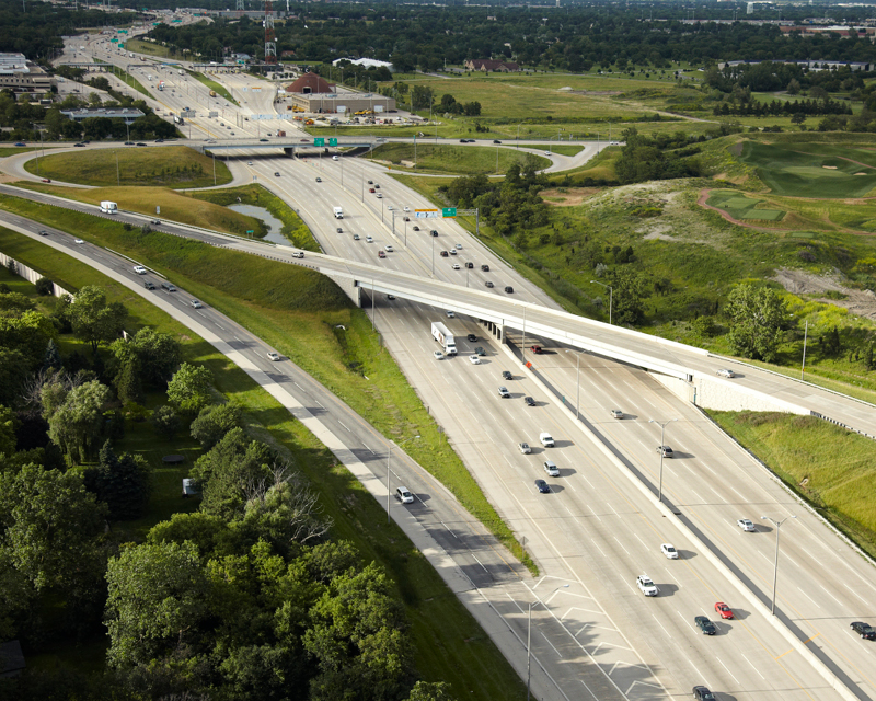 Tri-State Tollway Open Road Tolling Plaza