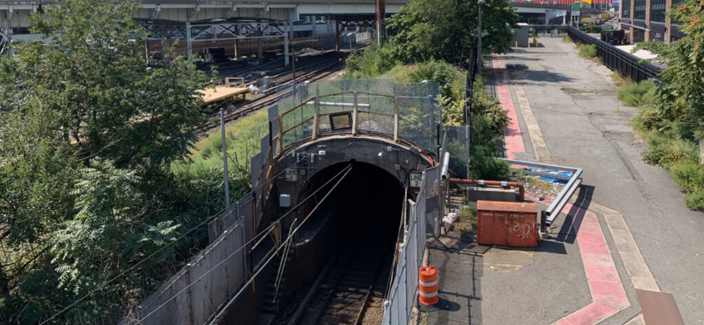 Portal and truck access