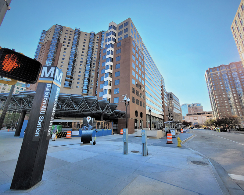 Ballston-MU Station entrance