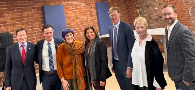 STV joined with Connecticut state officials and DESK to cut the ribbon on a new soup kitchen in New Haven