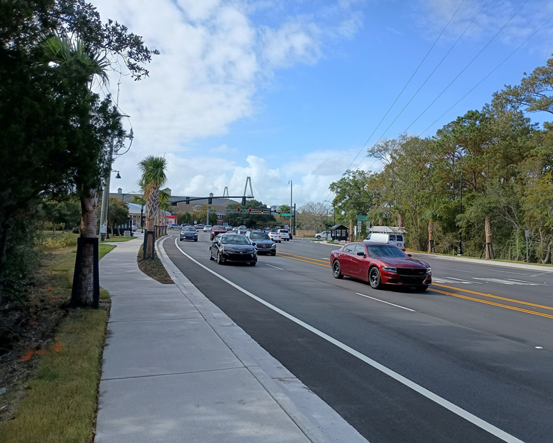 Patriots Point Gateway Intersection