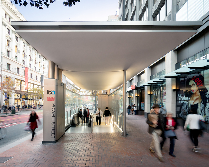 Powell Street entrance