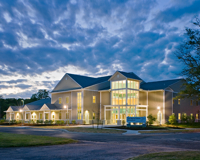 Exterior view of Kutztown University Chincoteague Bay Field Station
