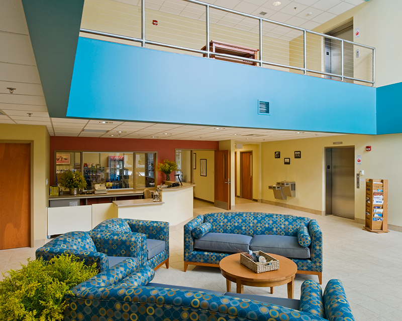 Interior view of Kutztown University Chincoteague Bay Field Station