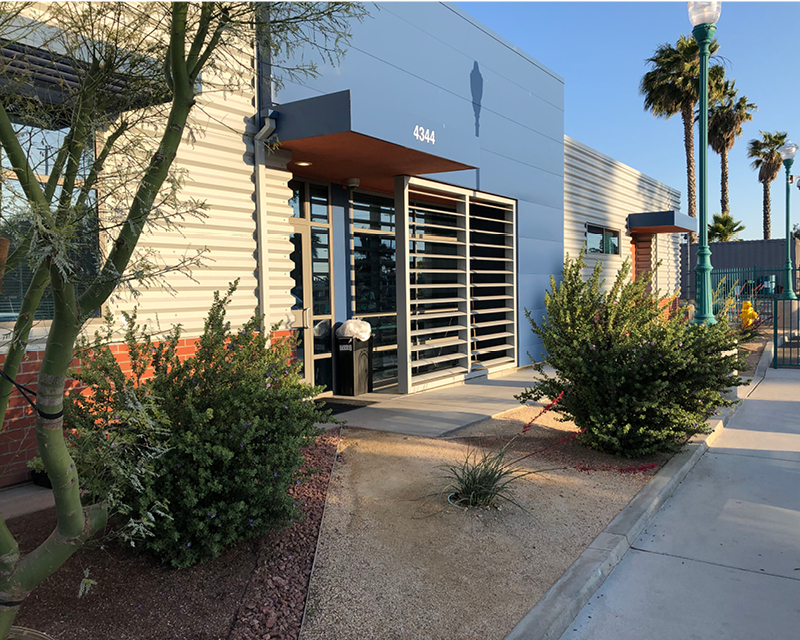 Exterior view of new Riverside Downtown Security Operations Control Center.