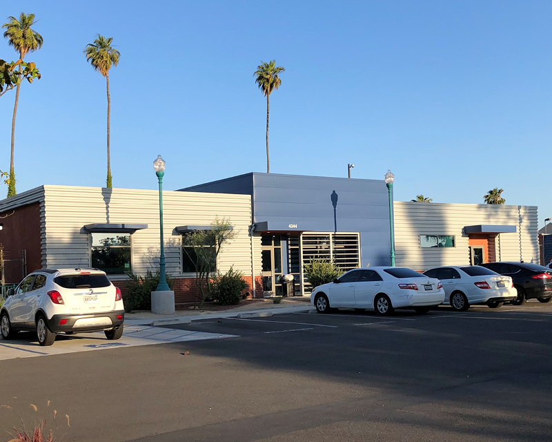 Exterior view of new Riverside Downtown Security Operations Control Center.