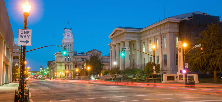 Downtown Louisville, Kentucky.