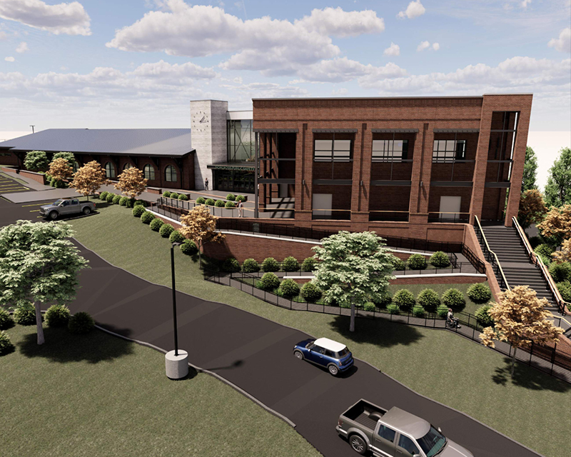 Rendering of the Norcross Public Safety Building