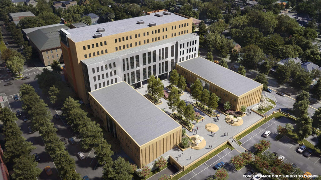 Columbus Judicial Center – Concept Rendering Courtesy of SLAM Collaborative
