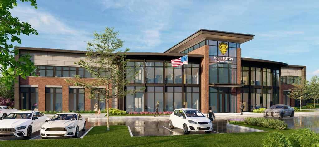 City of South Fulton Police Department – Concept Rendering Courtesy of Pieper O’Brien Herr Architects