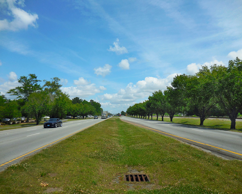 Views of existing conditions at US 52 Corridor in South Carolina.