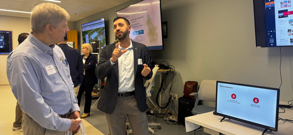 STV’s water and digital advisory recently visited the Water Tower’s state-of-the-art innovation campus in Buford, GA