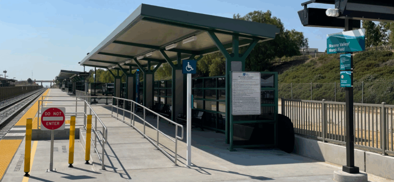 Riverside California Transit Moreno Valley Station Opening