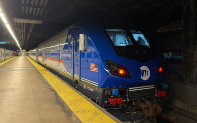 Metro North Rail Road Dual Mode Train