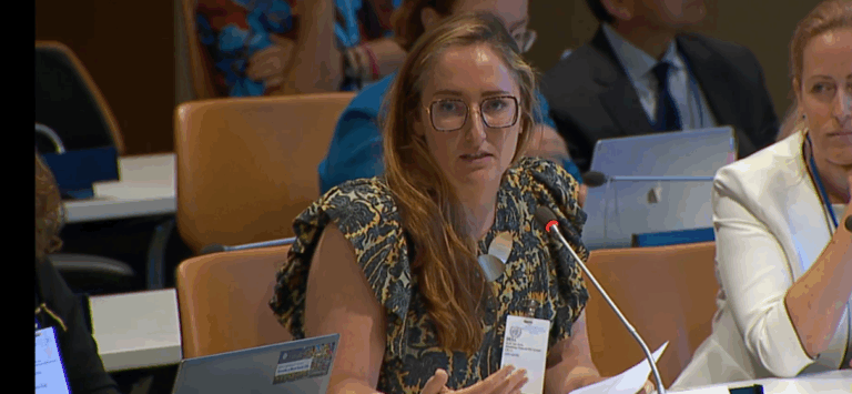 Breanna Horne at United Nations