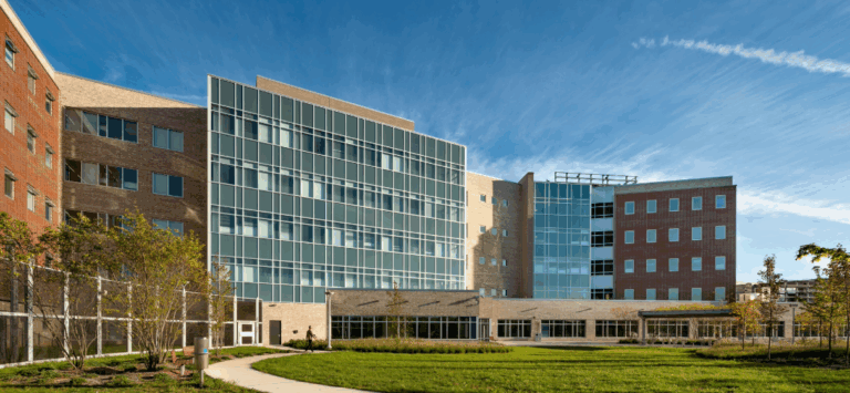 Exterior of South Beach Psychiatric Center Residential Building