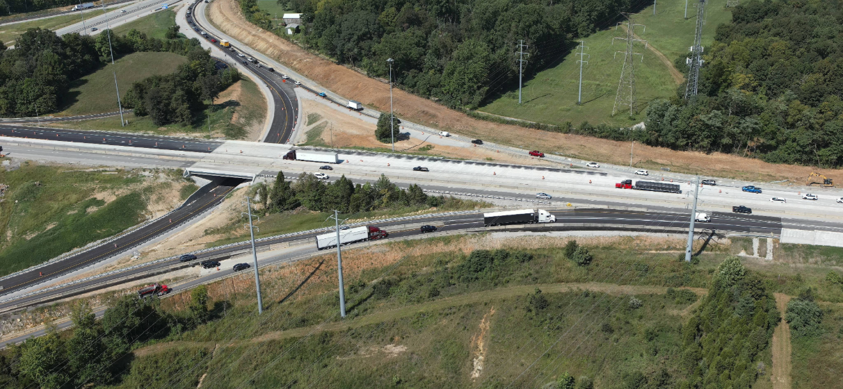 aerial view of I-Move Kentucky