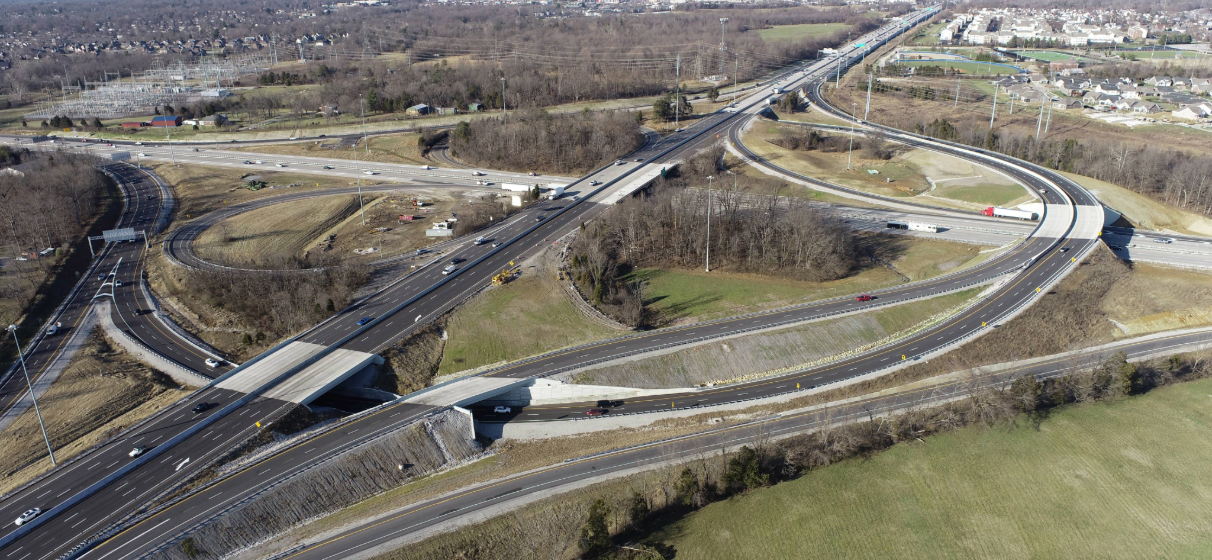 aerial view of I-Move Kentucky
