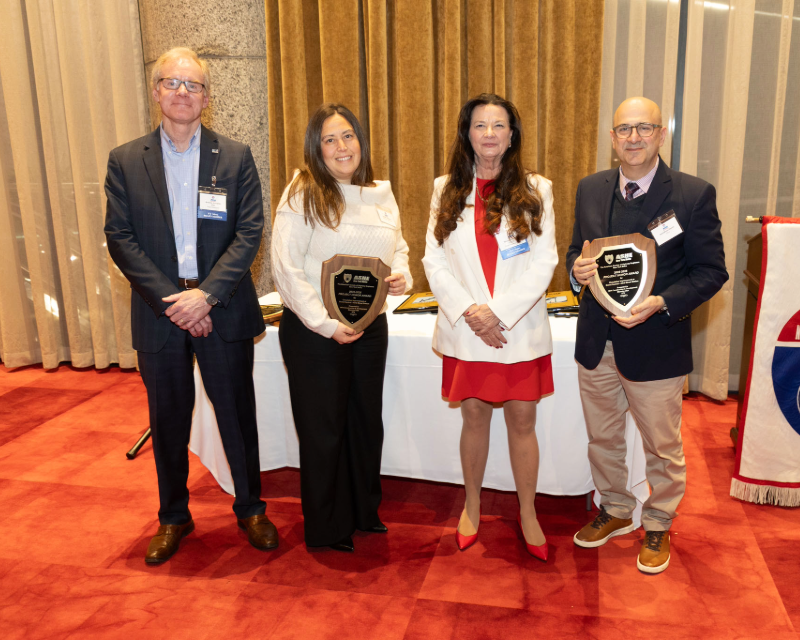 STV and partners receive an honor award from the ASHE New York Metro Section project of the year awards.