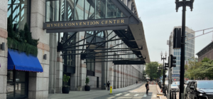 exterior of Hynes Convention Center in Boston, MA
