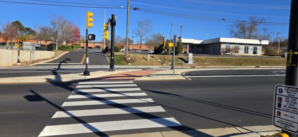 Huntersville NC New Median & DDI project