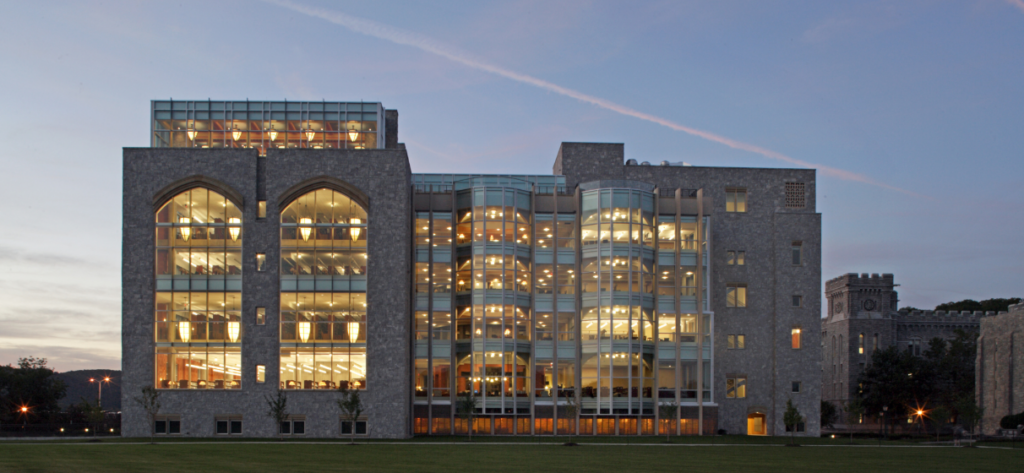 Exterior of Jefferson Library at West Point