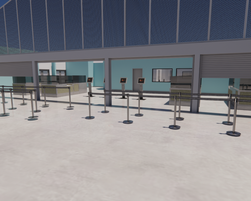 Rendering of ticketing area at PhilaPort Cruise Terminal.