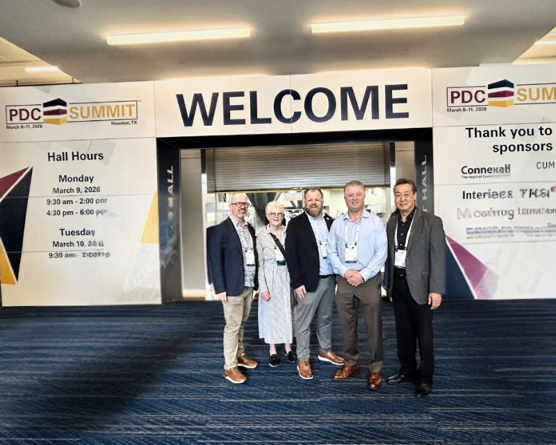 STV's healthcare team at the 6 International Summit & Exhibition on Health Facility Planning, Design & Construction in Houston, Texas.