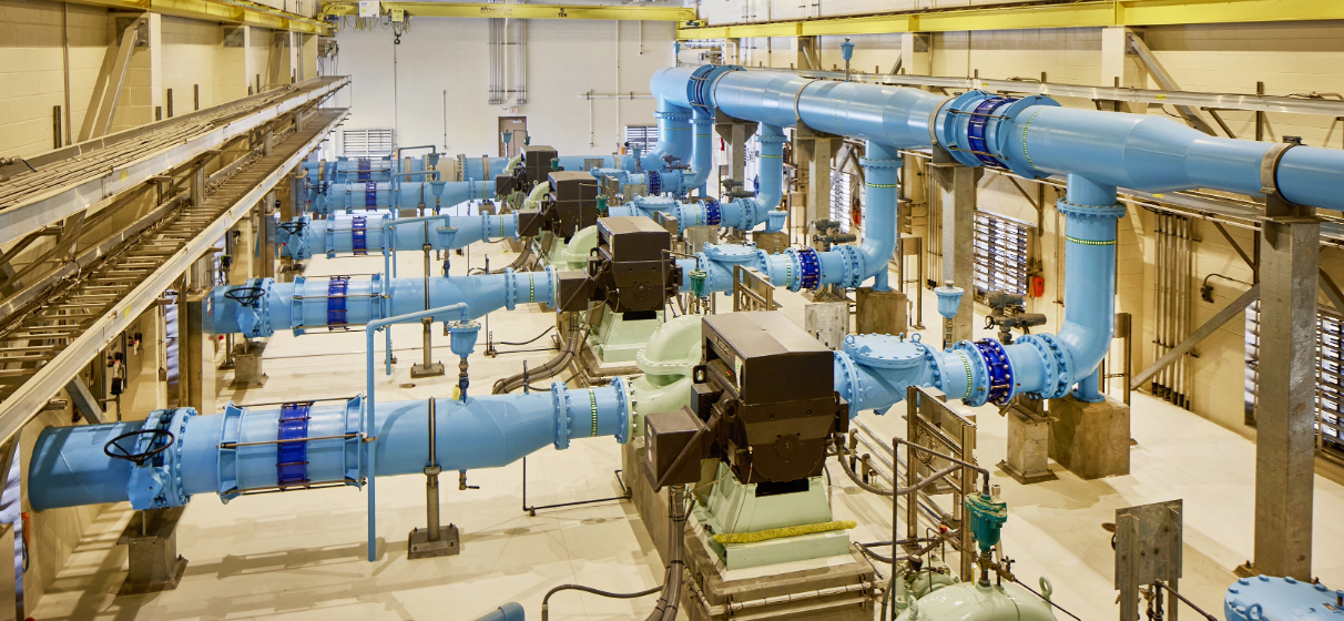 Walnut Hill Pump Station in North Dallas