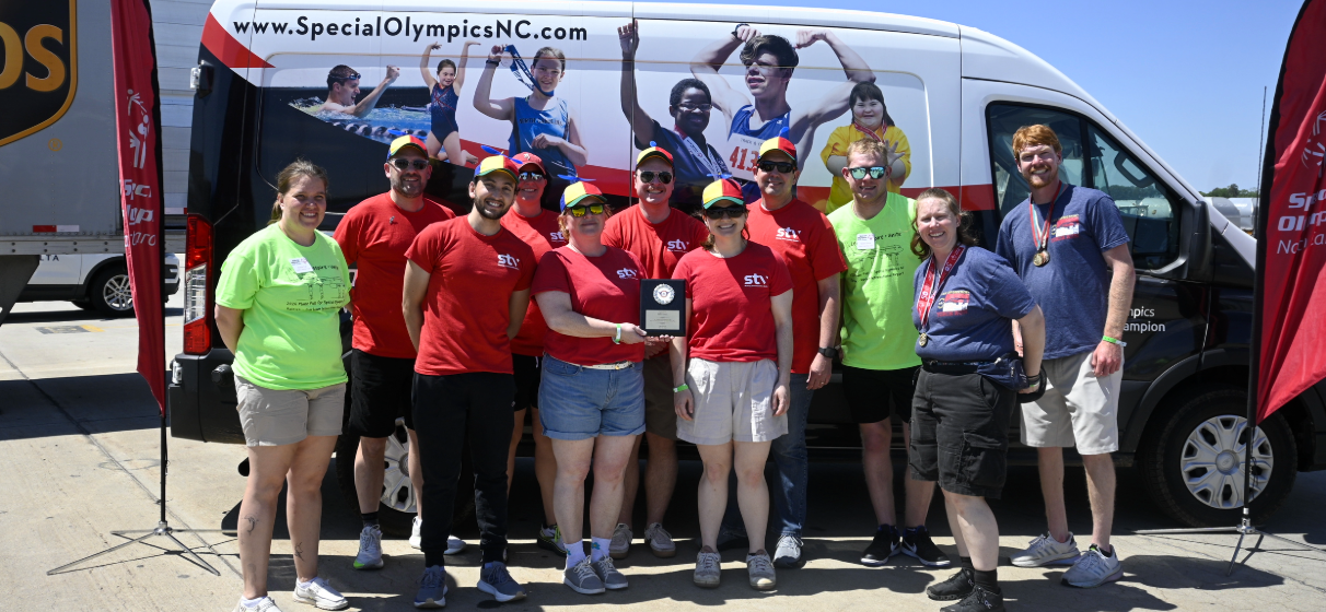 Returning to the Tarmac: STV Team Continues Longstanding Support of Special Olympics Plane Pull